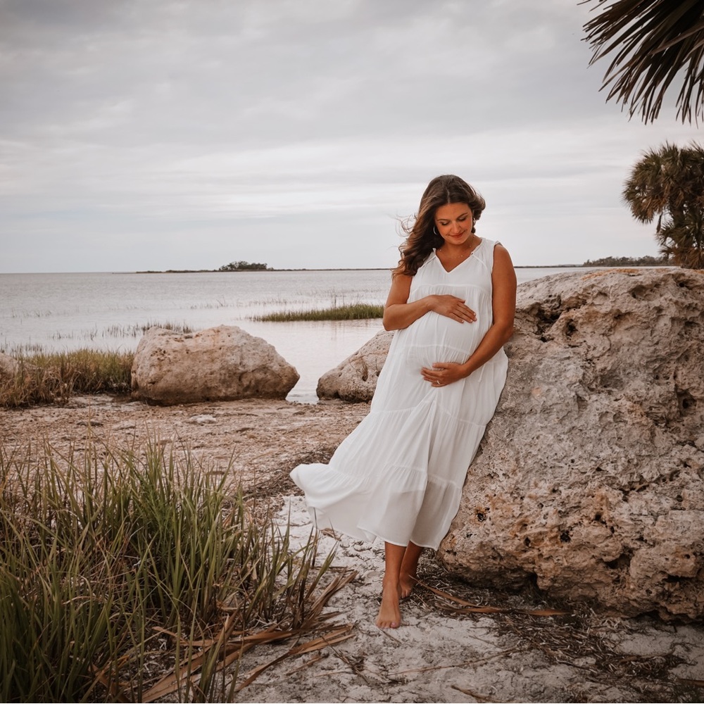 Worth Collective White Maxi Dress